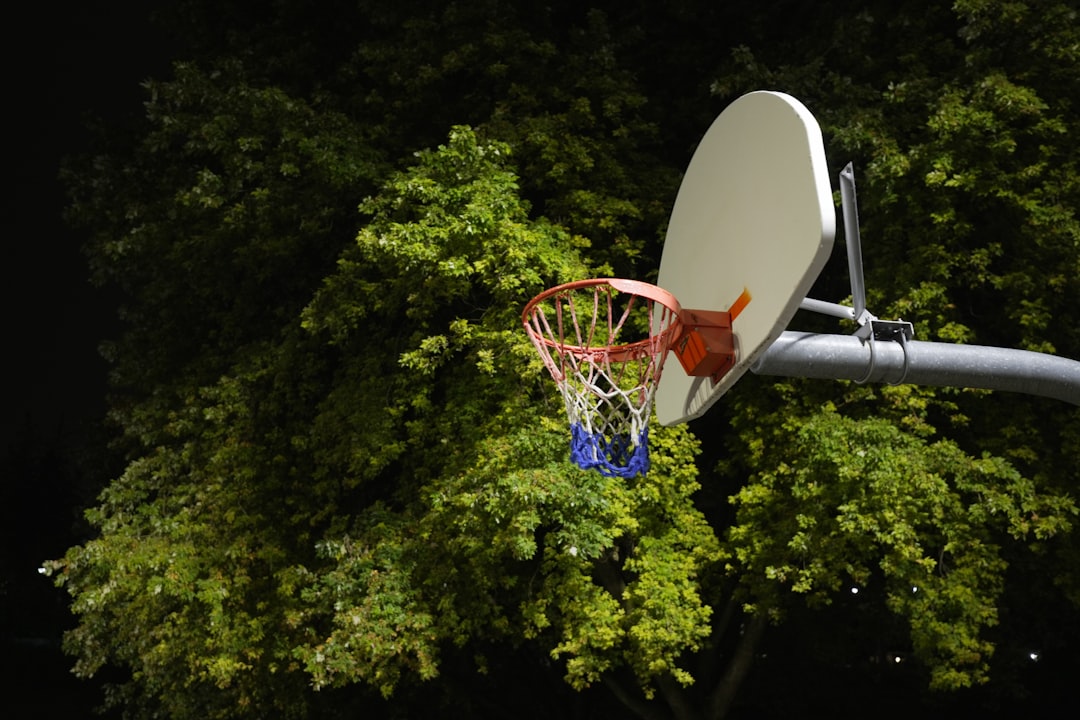 a basketball going through the hoop of a basketball hoop lebron james, kyrie irving, game 7 block, stephen curry, 2016 nba finals