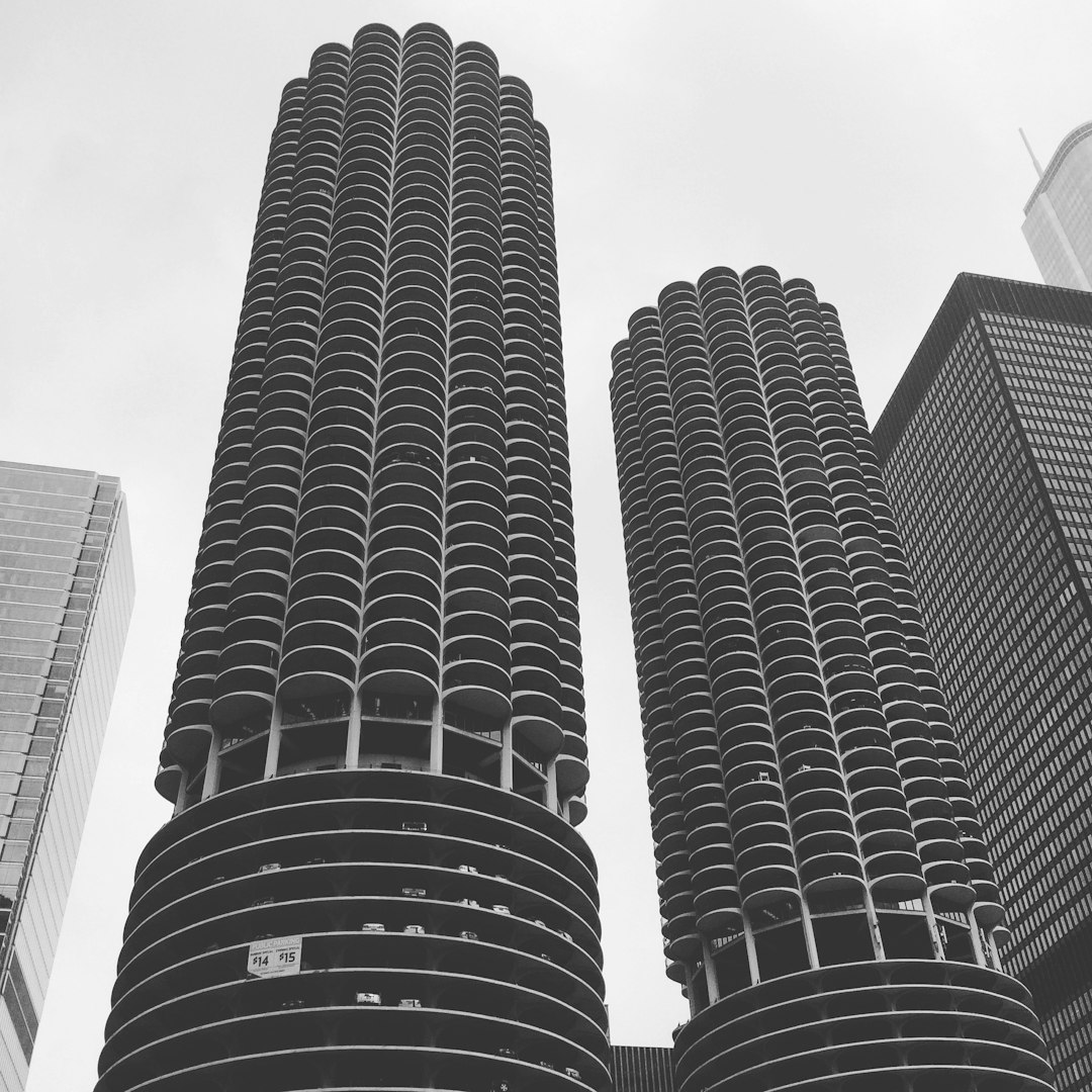 low angle photography of high rise buildings caleb williams, chicago bears, nfl quarterback