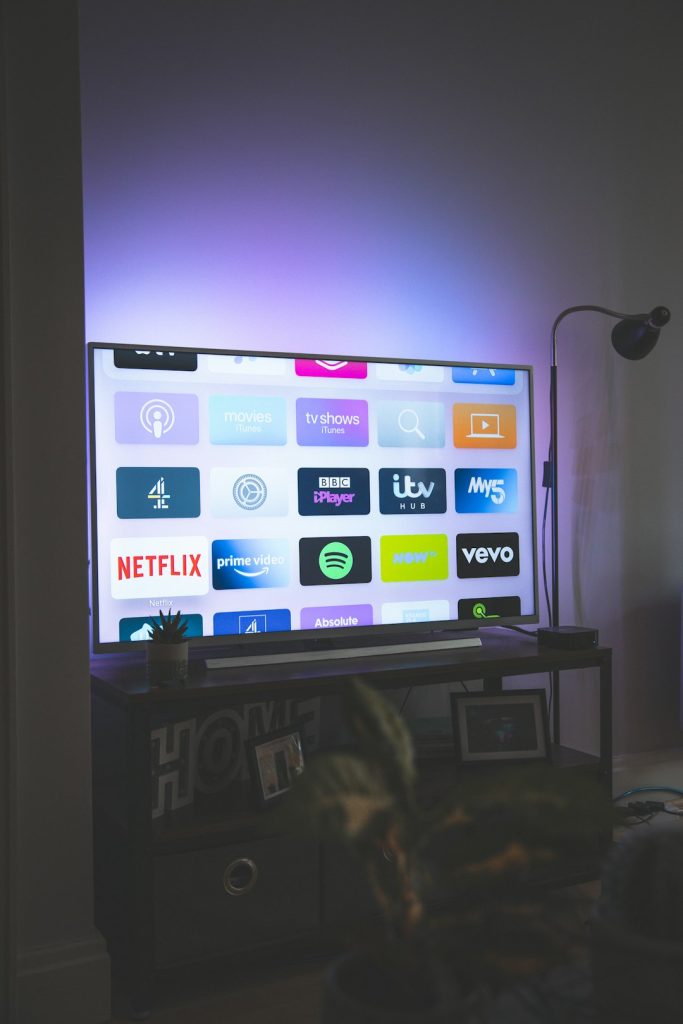 a screen shot of a computer different sports, streaming, multiple devices