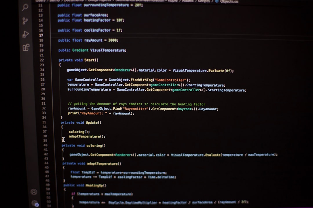 a computer screen with a bunch of lines on it web scraping, coding, data bot