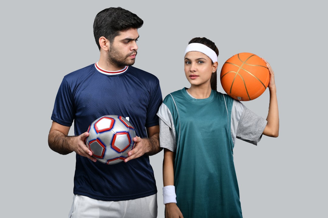 a man and a woman holding a basketball sports psychology, mental health, injured athlete