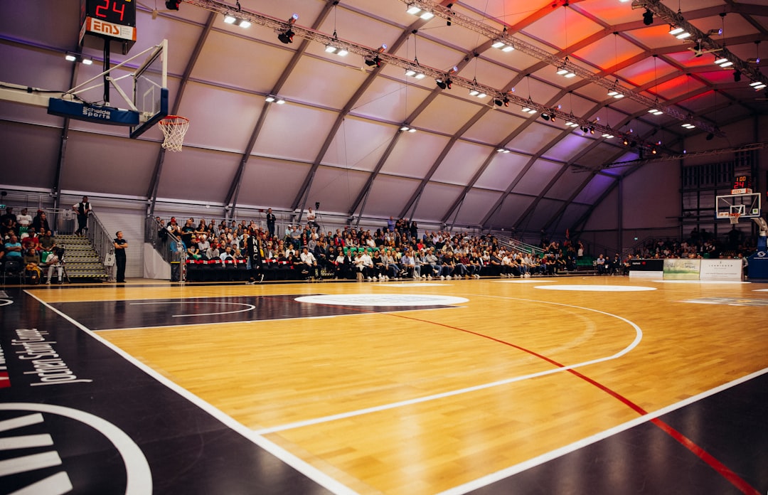 people inside a basketball gym crowd reactions, dame time, wrist tap, nba buzzer beater, basketball highlight