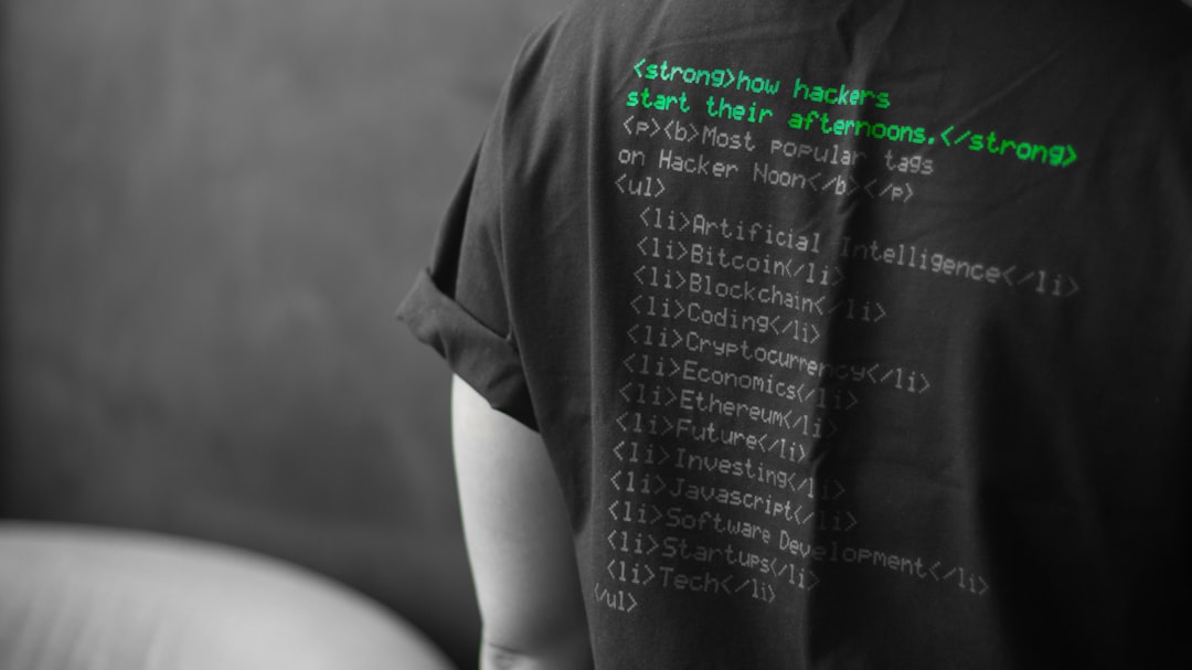 black printed shirt web scraping, coding, data bot