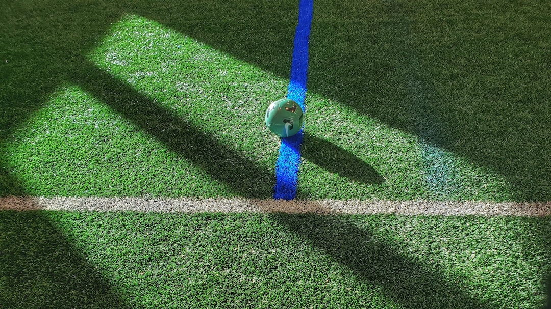 a person on the field football interception defense touchdown celebration