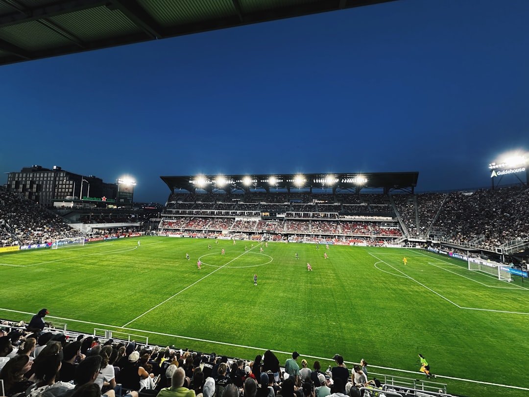 A soccer stadium filled with lots of people rayo vallecano defense, football match, la liga tactics