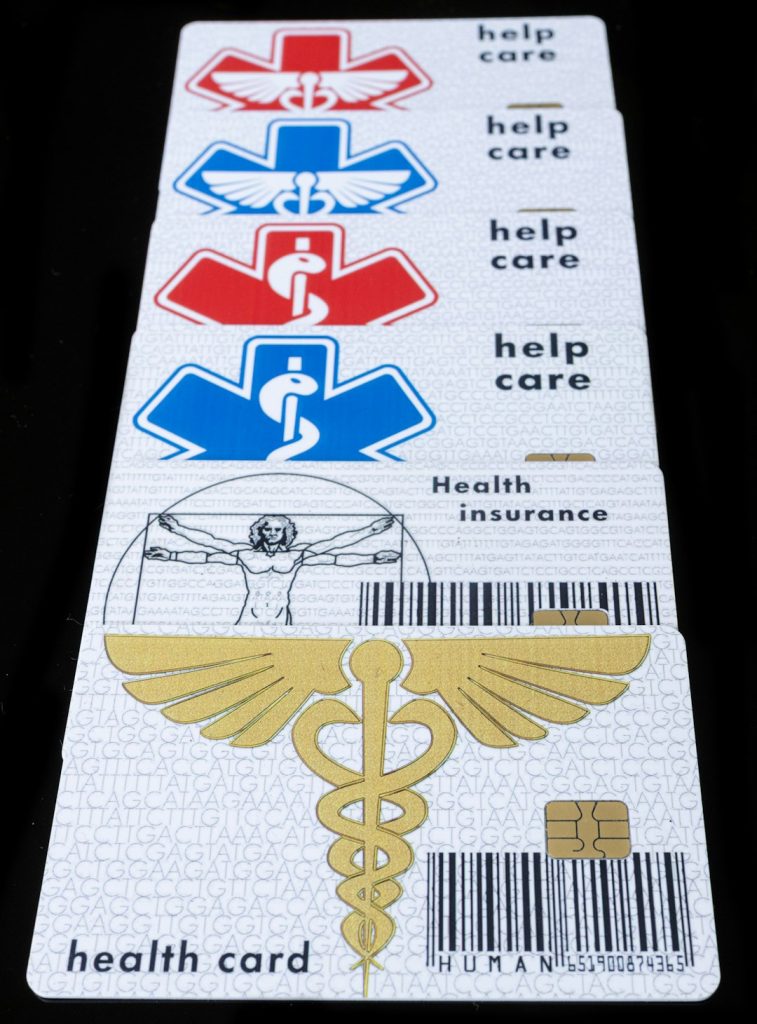 A card with a medical symbol on it healthcare branding, medical logo design, canva interface