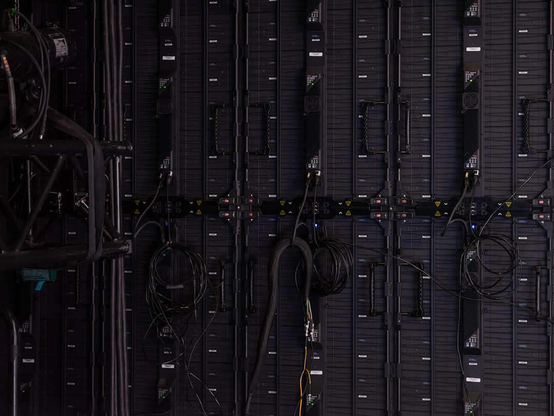 a close up of a server room server deployment, ruby on rails, system admin, cloud hosting