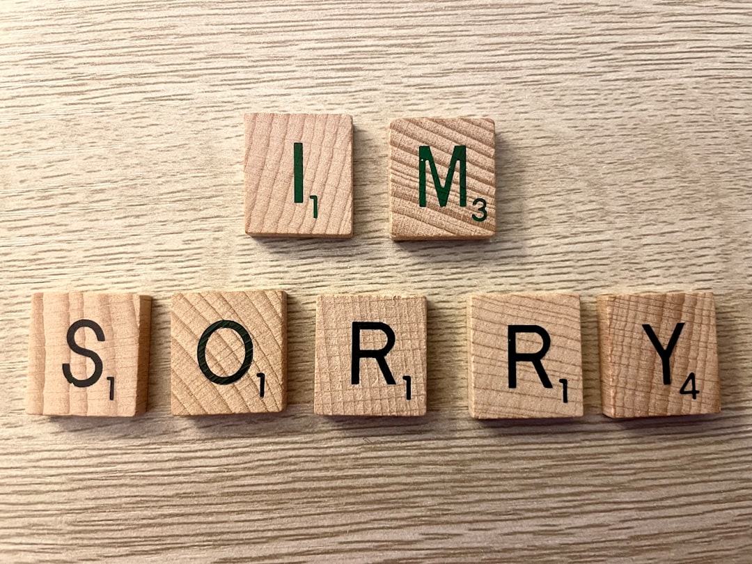 a group of wooden letters bad customer service, confused client, low quality links
