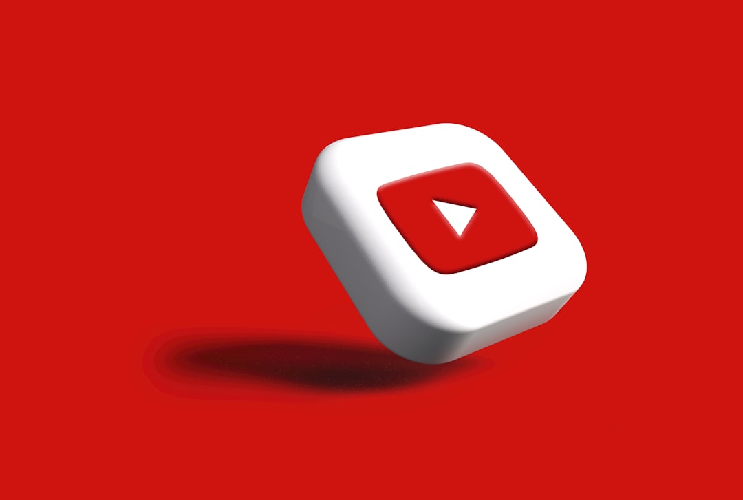 a white cube with a red arrow on a red background youtube tv, cable tv, streaming services