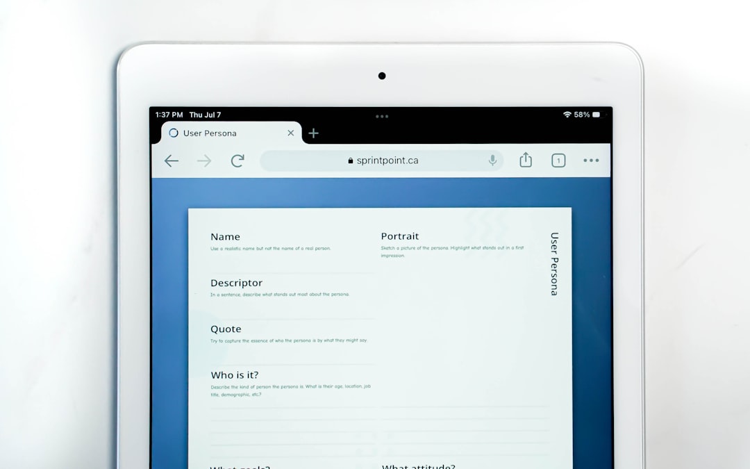 a white rectangular device with a screen tablet highlight pdf exam prep student notes