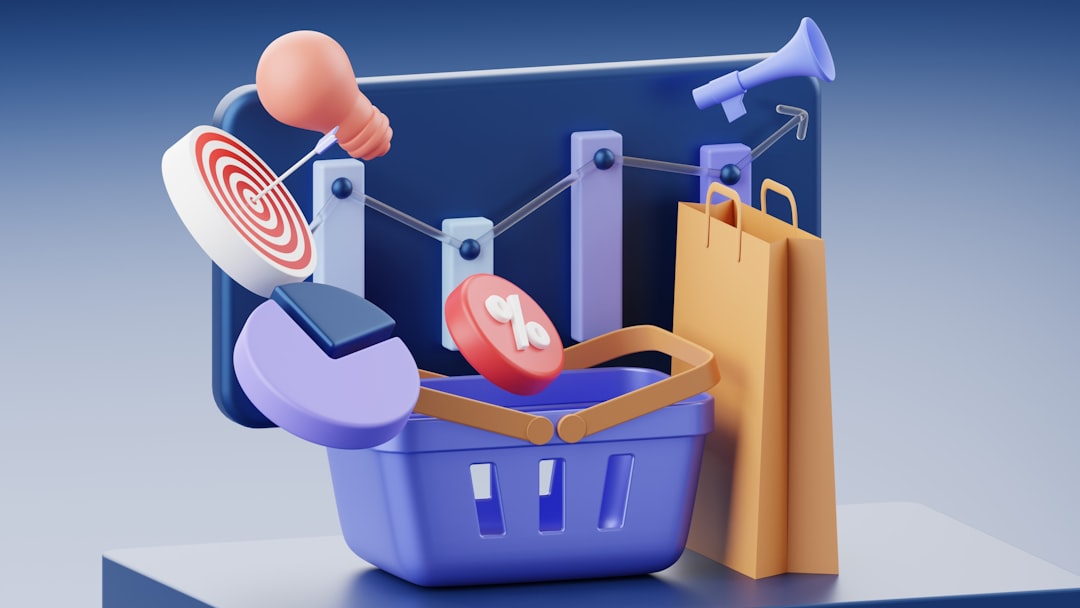 a basket with a target, a target, a target in it, and a future ecommerce website, shopping trends, technology integration