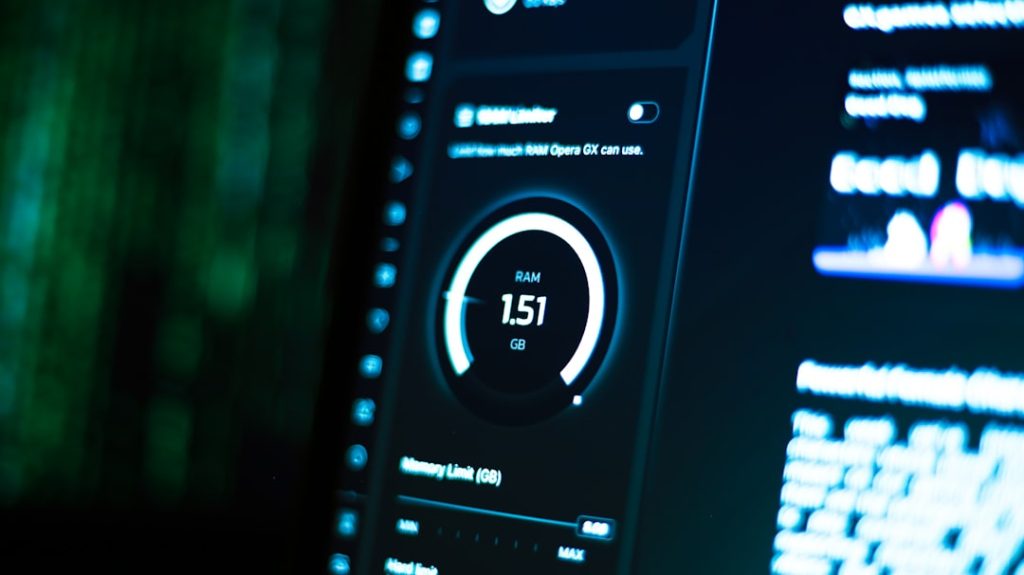 a close up of a clock on a computer screen server machine performance monitoring dashboard resource usage