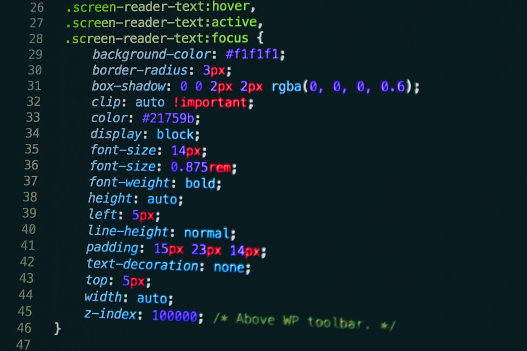 a computer screen with a bunch of text on it javascript code editor, performance script example, computer screen code