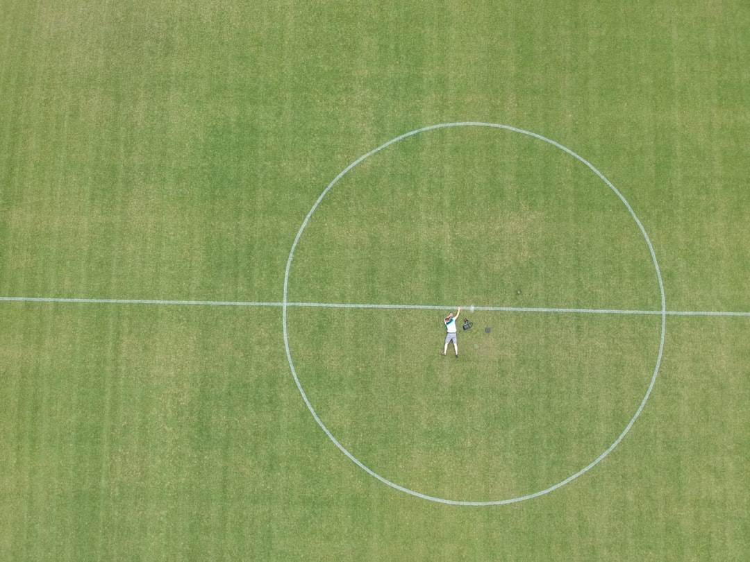 aerial view of soccer field cricket ground aerial view, cricket stadium local, cricket pitch neighborhood